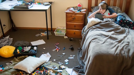 De opvoedkwestie: 'Mijn zoon (9) is ongelooflijk slordig'