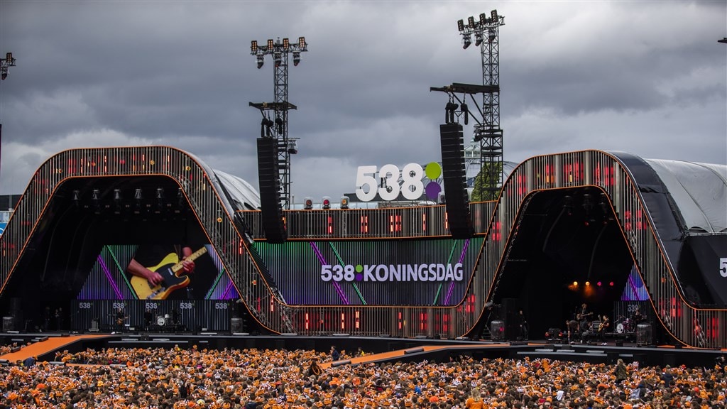 Radio 538 viert Koningsdag met 10.000 bezoekers in Breda