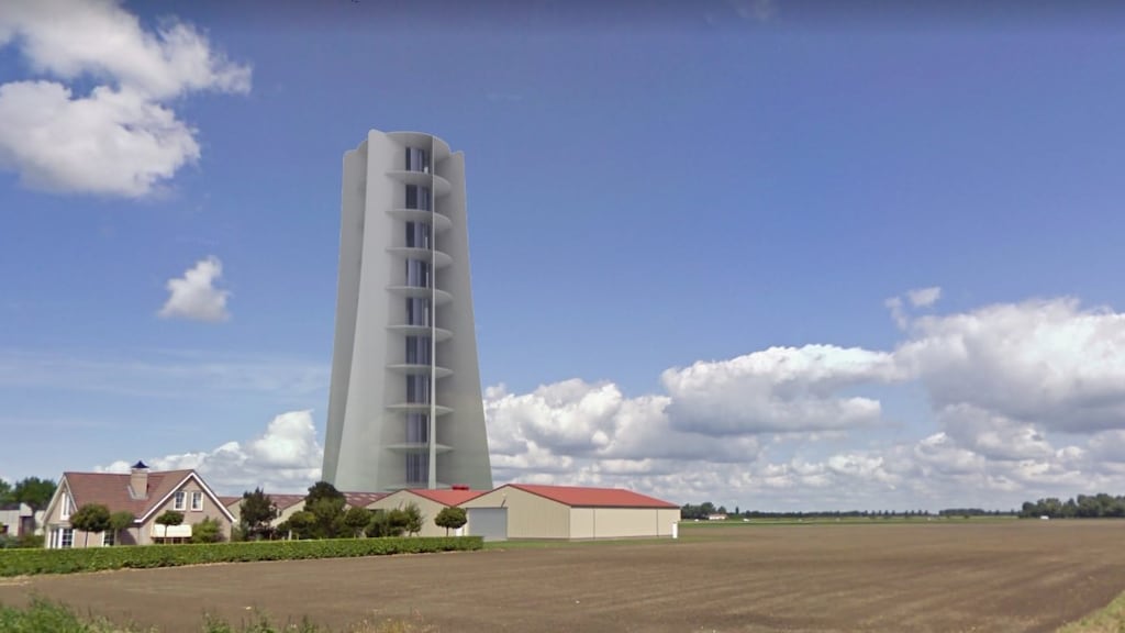 Wiekloze windturbine: 'Minder nadelig dan traditionele windmolen'
