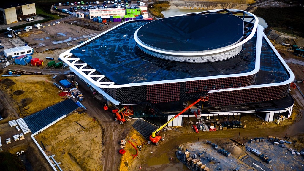 De nieuwe vestiging van het bedrijf in Venlo is naar verwachting ergens in de komende maanden klaar.