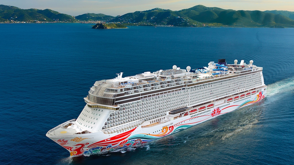 Cruiseschip Norwegian Joy.