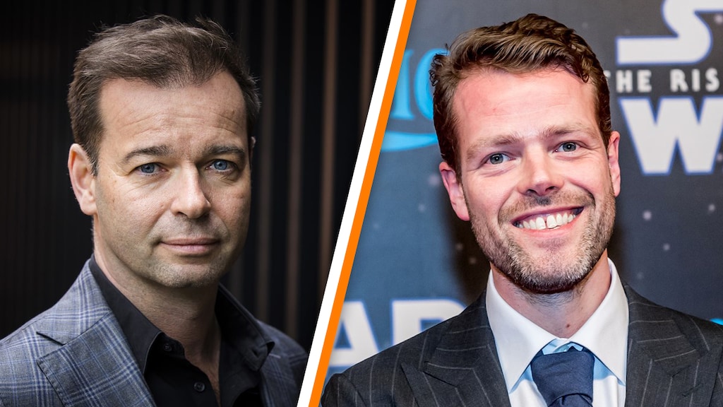 Martijn Koning en Peter van der Vorst met elkaar om tafel