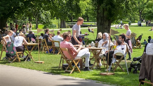 Terrassen open en het wordt nog lekker weer ook