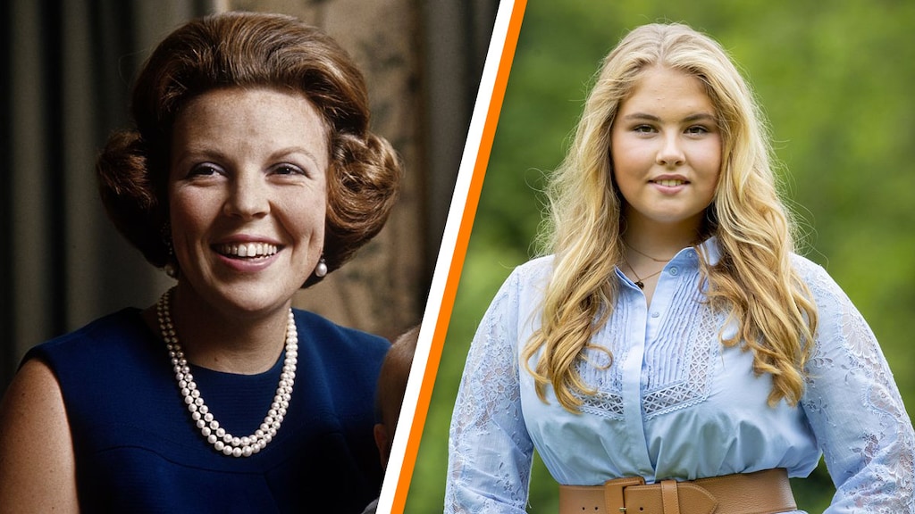 Eén gezicht: prinses Amalia begint steeds meer op Beatrix te lijken