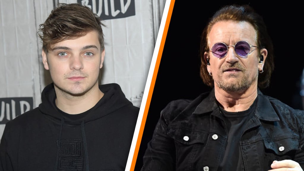 Martin Garrix strikt Bono en The Edge van U2 voor EK-single