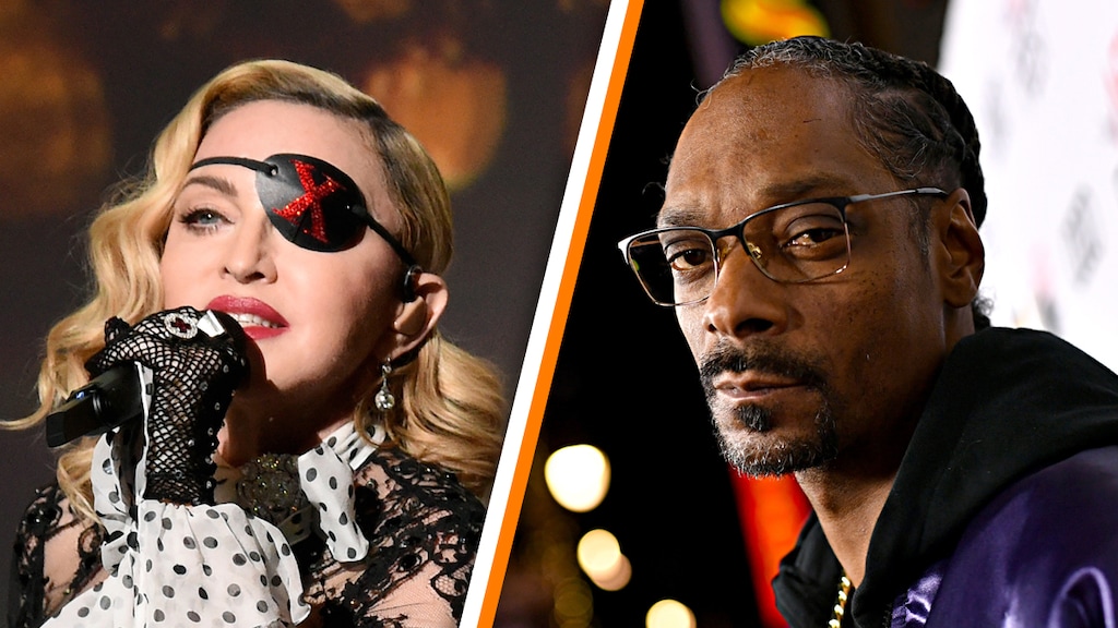 Madonna maakt haar opwachting in nieuwe videoclip Snoop Dogg