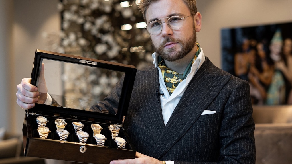 Jasper (27) biedt een kijkje in de 'extreem gesloten wereld' van horlogehandel