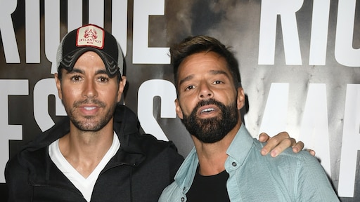Ricky Martin en Enrique Iglesias trappen tournee af in Las Vegas