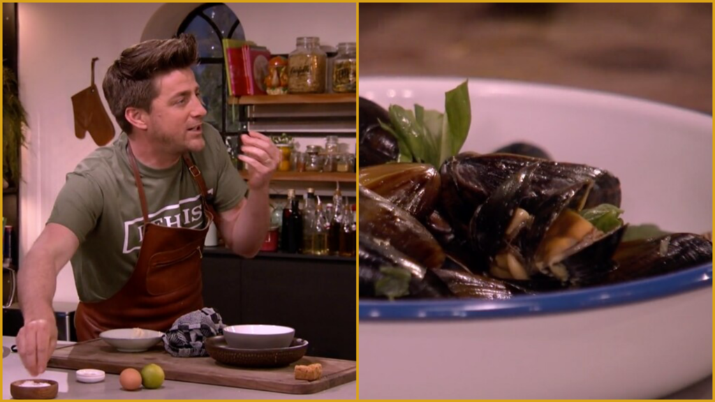 RECEPT: Mosselen met witbier, stokbrood en boterkoek