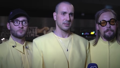 Songfestivalartiesten reageren emotioneel op finaleplek