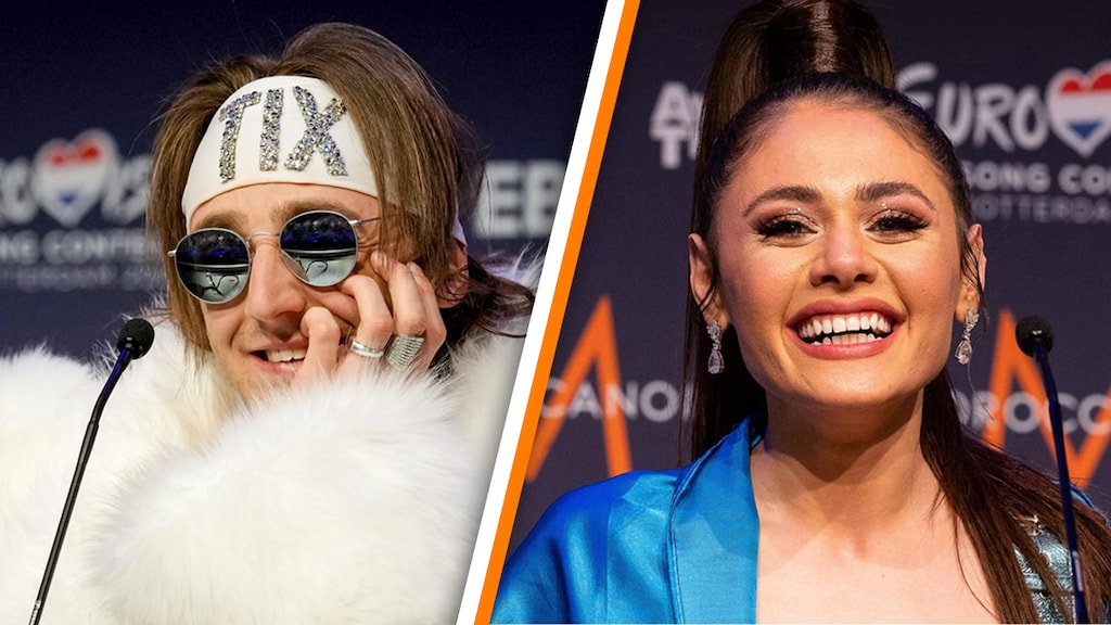 Songfestivaldeelnemers TIX en Efendi 'daten' bijna elke dag