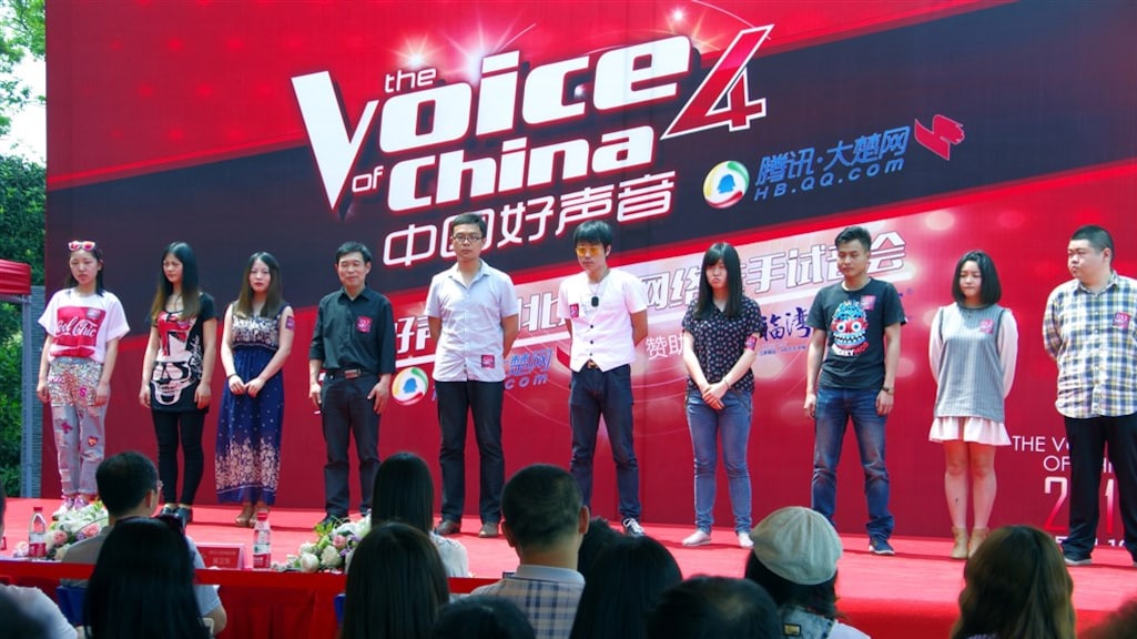 ITV vreest witwassen bij inkomsten uit The Voice of China.
