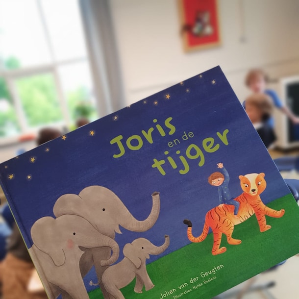 De cover van 'Joris en de tijger'