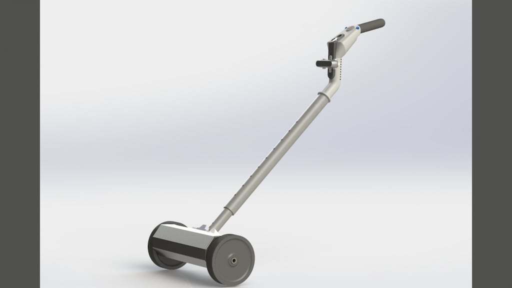 Het eerste prototype van de Sightguide.