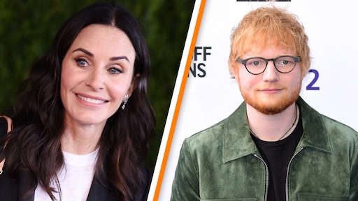 Courteney Cox strikt Ed Sheeran voor hét Friends-dansje