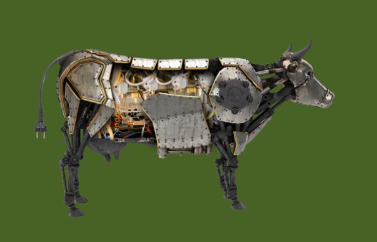 De stalen koe Margaret.