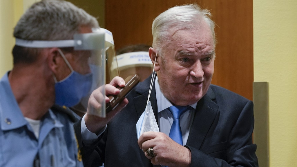 Definitief levenslang voor Mladic om volkerenmoord Srebrenica