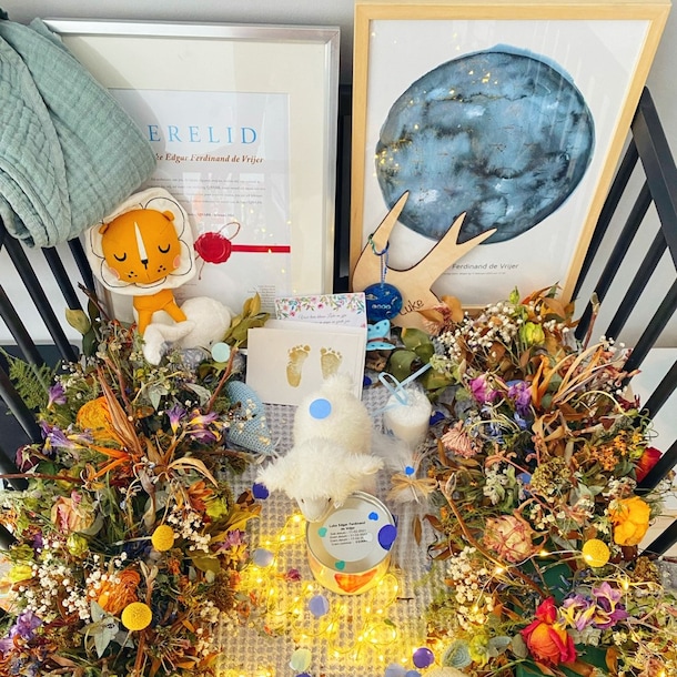 De herdenkingsplek voor Luke.