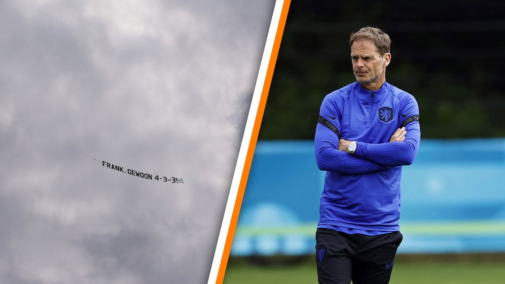 Ludieke vliegtuig-actie Nederlands elftal afkomstig van Oranjezomer