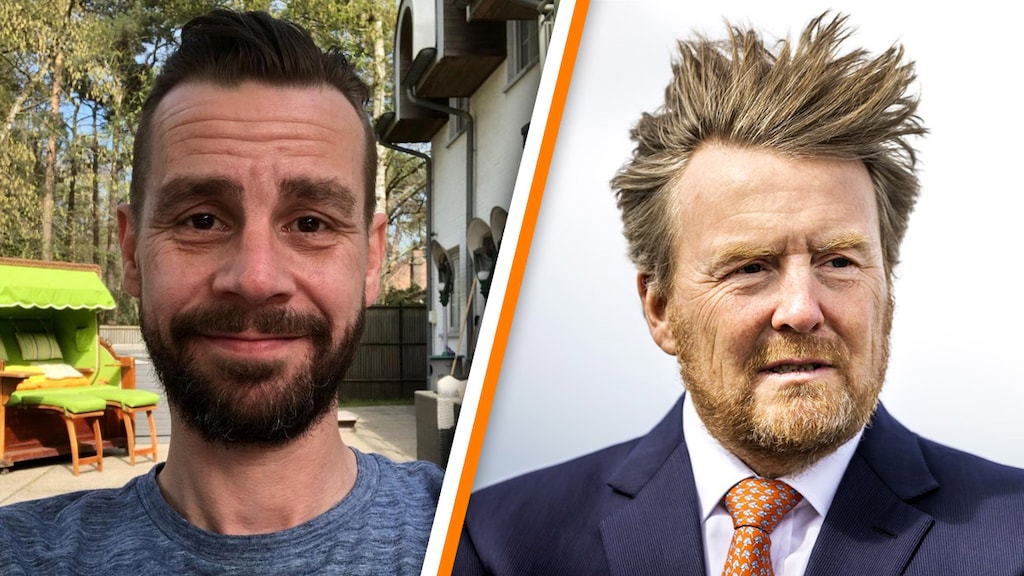Sam Gooris liep Willem-Alexander tegen het lijf, herkende hem niet
