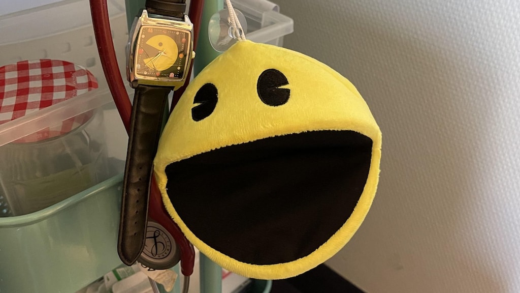 Sommige mensen hangen de Pac-Man als een talisman aan hun infuus.