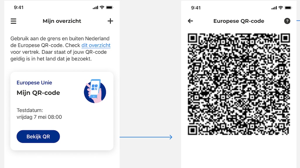 Zo gaat de app eruitzien.