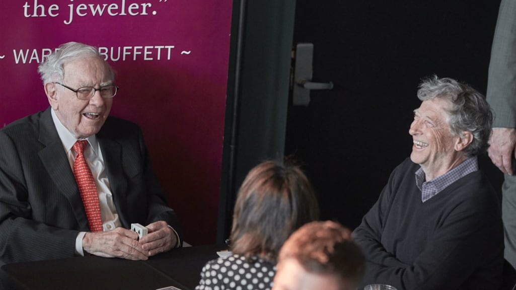 Buffett samen met beste vriend Bill Gates