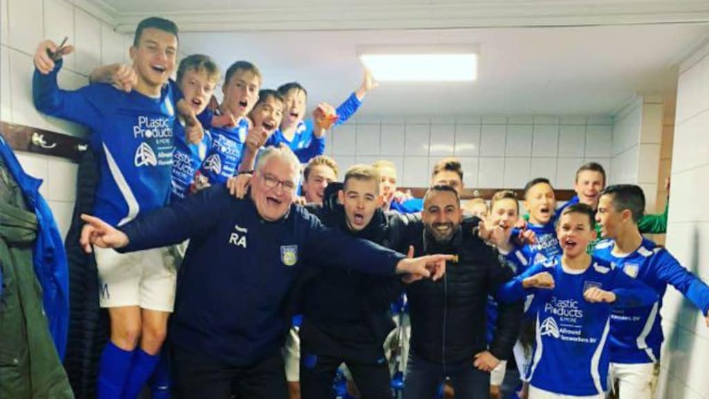 "Ik wil ook voor de jongens die ik train een voorbeeld zijn."