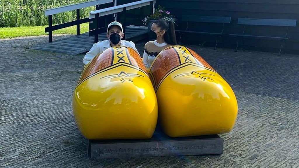 Ariana Grande deelt foto's van bezoek aan Nederland