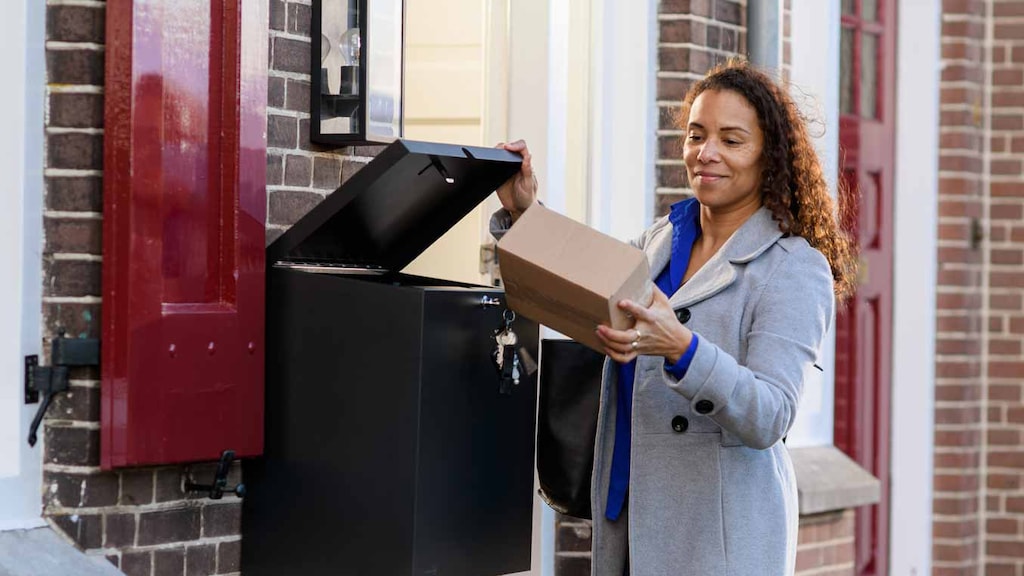 De pakketkluis voor aan je gevel.