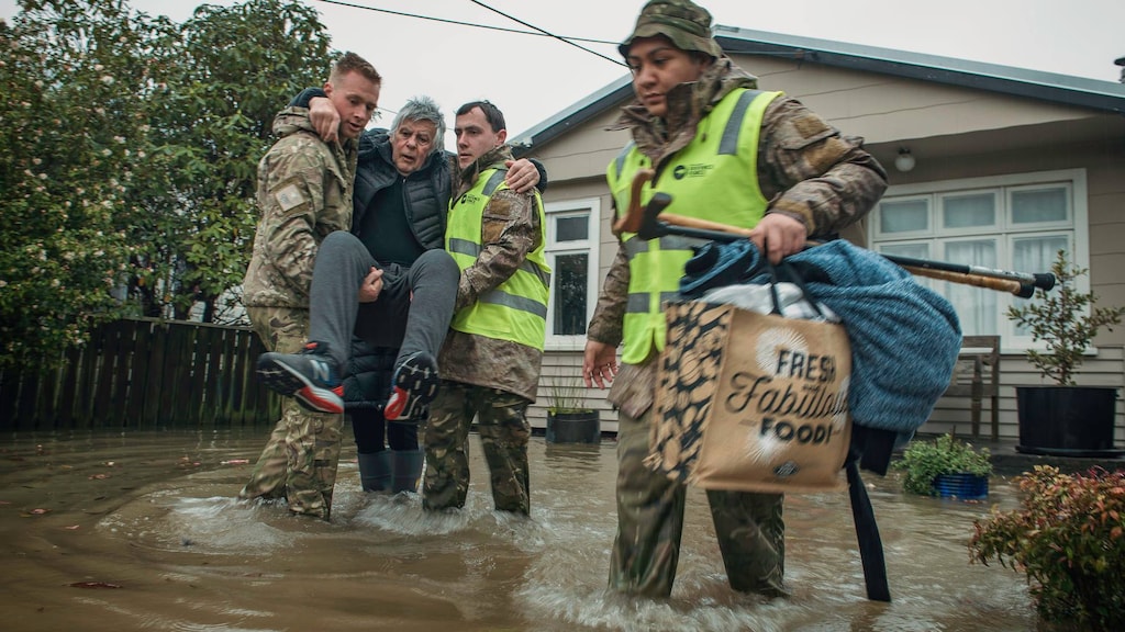 Ook in Nieuw-Zeeland overstromingen na zware regenval