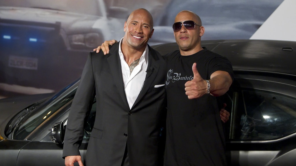 Hebben Dwayne Johnson en Vin Diesel echt ruzie?