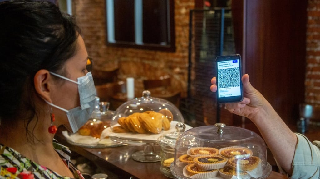 Voortaan coronapas nodig voor restaurants in Italië