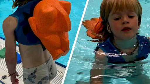 Vader bedenkt zwemhulpmiddel voor kinderen om verdrinking te voorkomen