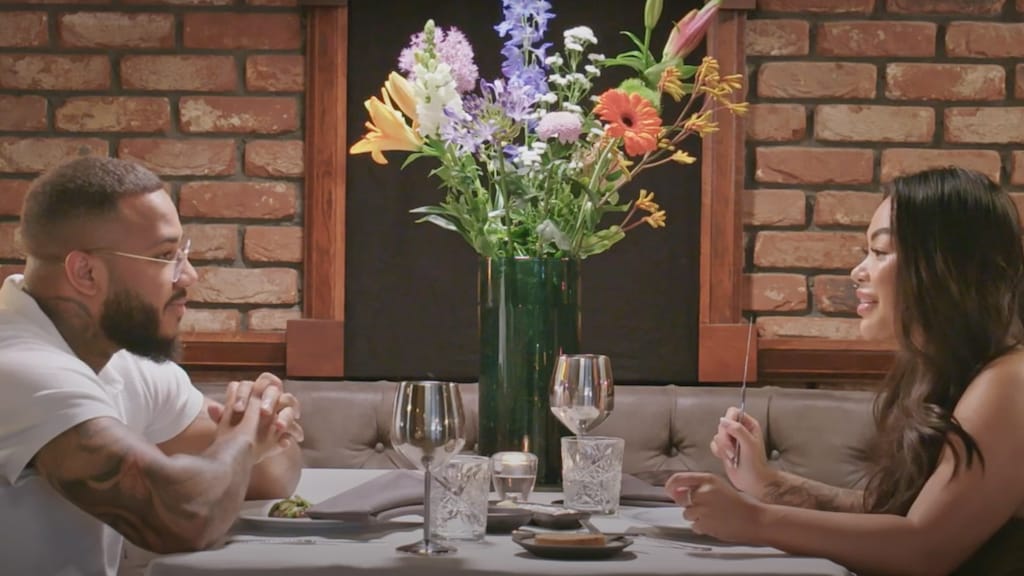 Lena in de aanval in Eating With My Ex: 'Ik maak je dood'