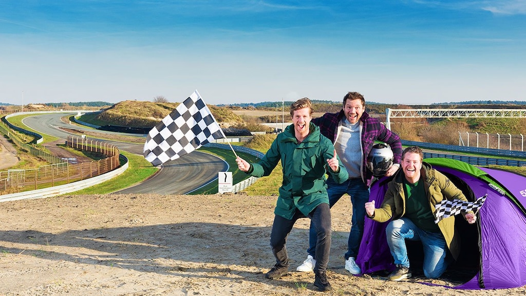 De camping ligt pal naast het circuit. Bron: Dutch Grand Prix.