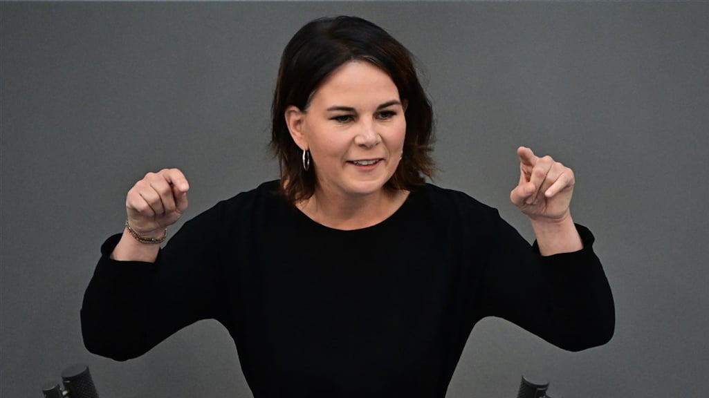 Annalena Baerbock is kanselierskandidaat namens De Groenen.