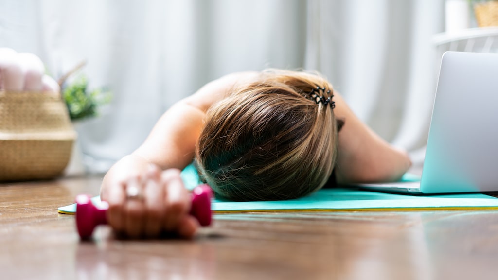 'Ben ik in 2022 een #fitmom? Na één yogales liep ik drie dagen kreupel'