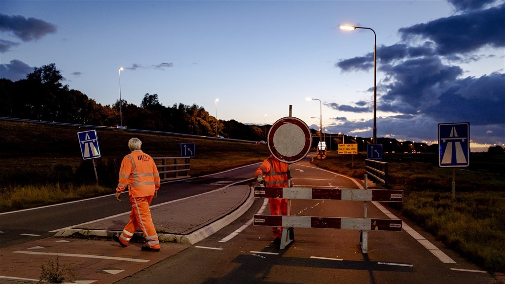 Wegafsluiting A12 zorgt voor vertragingen bij eerste ochtendspits