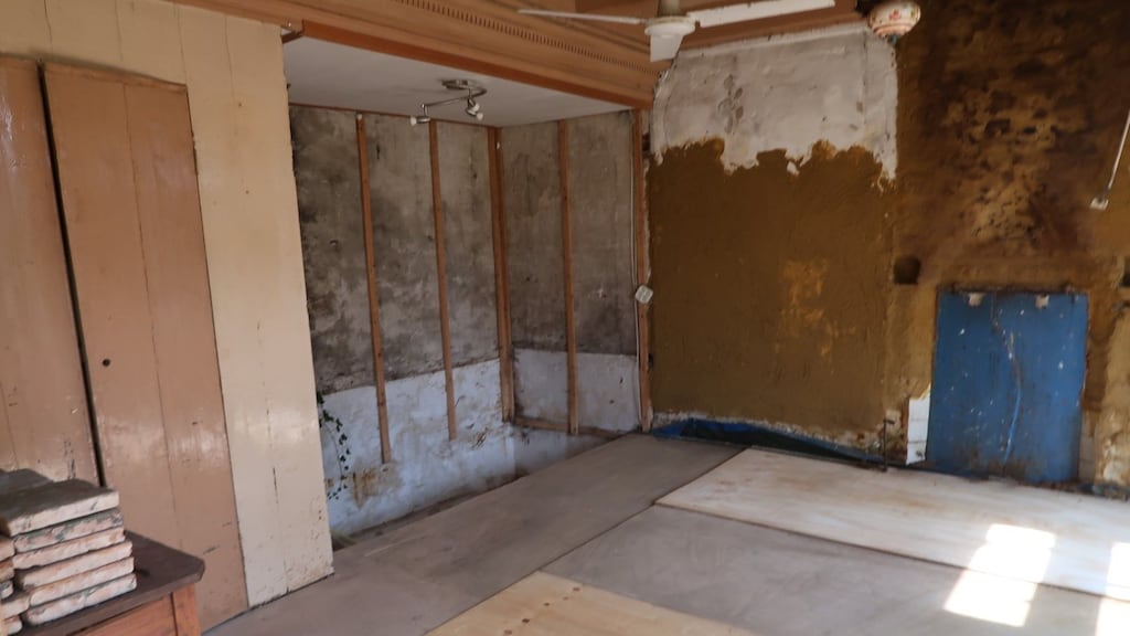 Interieur van de woonboerderij