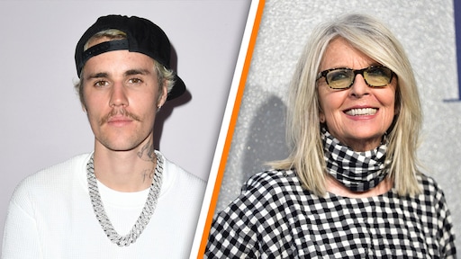 Diane Keaton schittert naast Justin Bieber in nieuwe videoclip