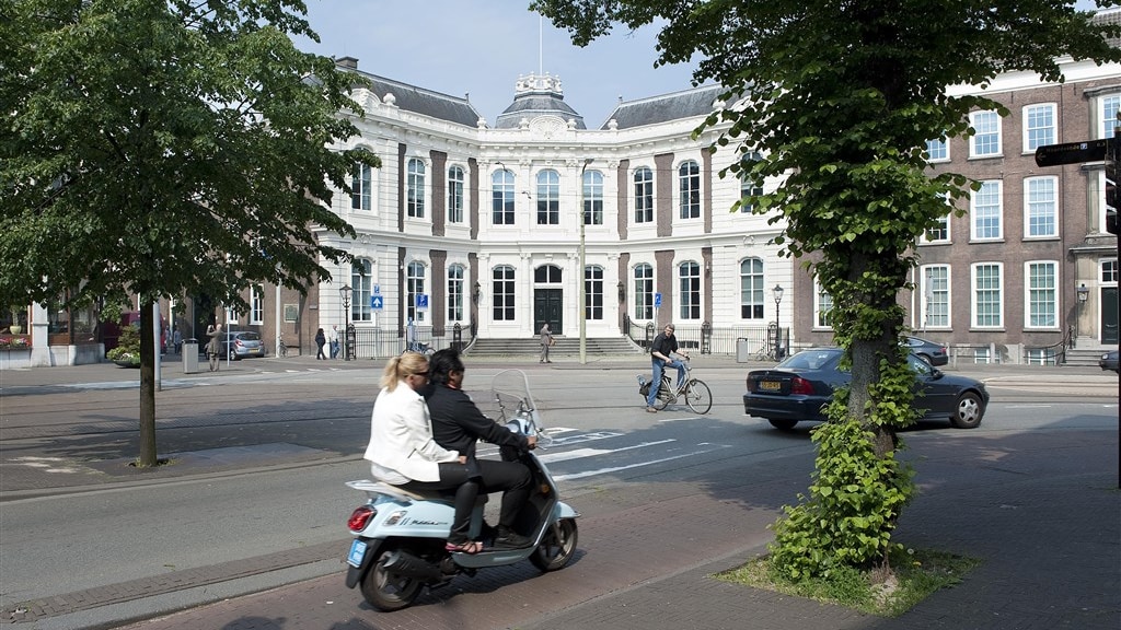 Gebouw van de Raad van State in Den Haag.