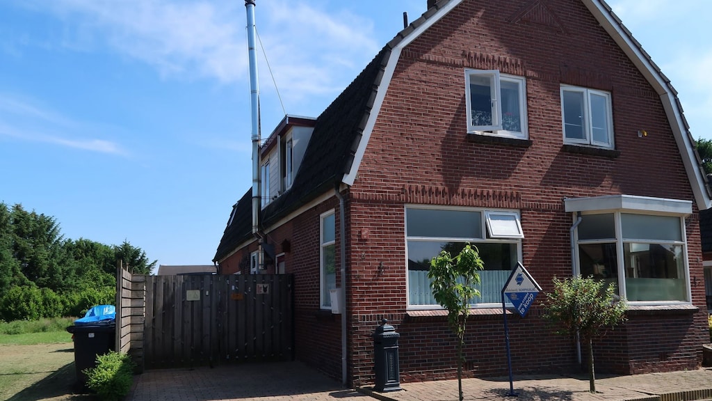 Het huis in Oude Pekela.