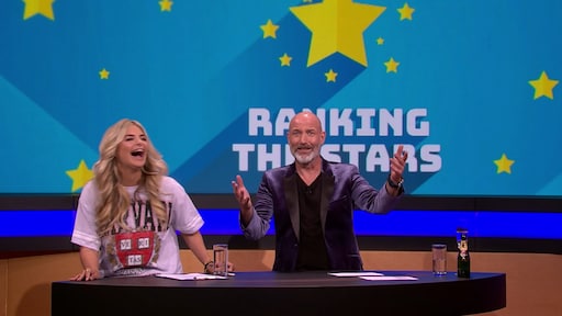 Eddy Zoey wijst 'stoeipoes' Gaby Blaaser af in Ranking the Stars