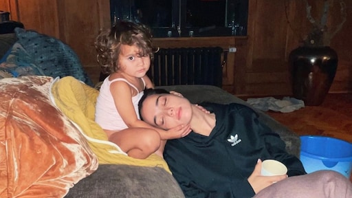 Dochter Teddy sleept misselijke Bibi Breijman door zwangerschap heen