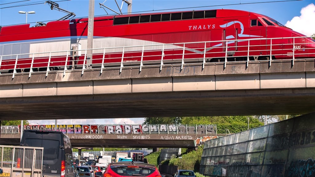Met de Thalys ben je binnen 3,5 uur in Parijs.