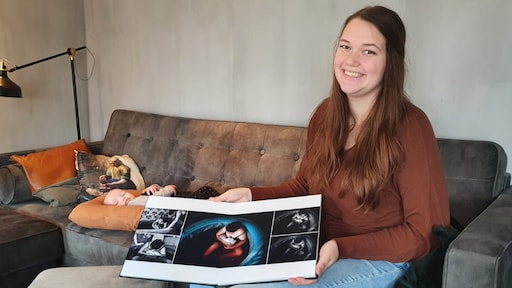 Eline beviel in bad: 'Het voelde meteen een stuk fijner'