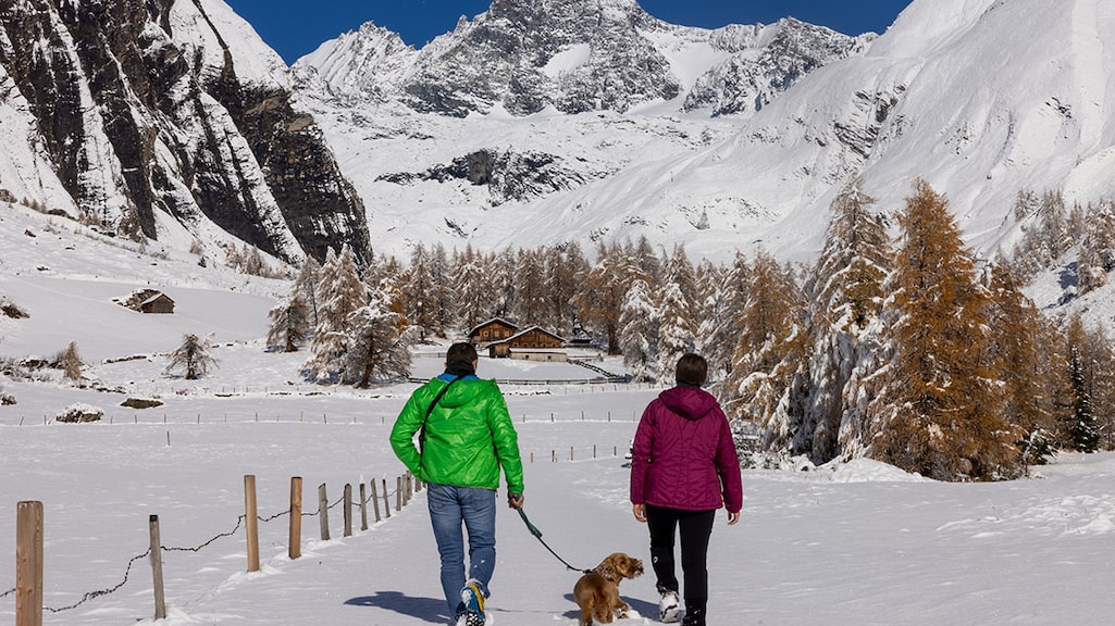 Nu nog wandelen, maar straks op de lange latten in Tirol