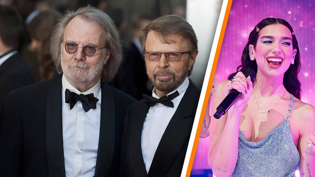 ABBA-heren willen naar songfestival met Dua Lipa