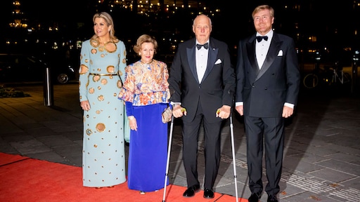 Duitsers over jurk van koningin Máxima: 'Van andere planeet'